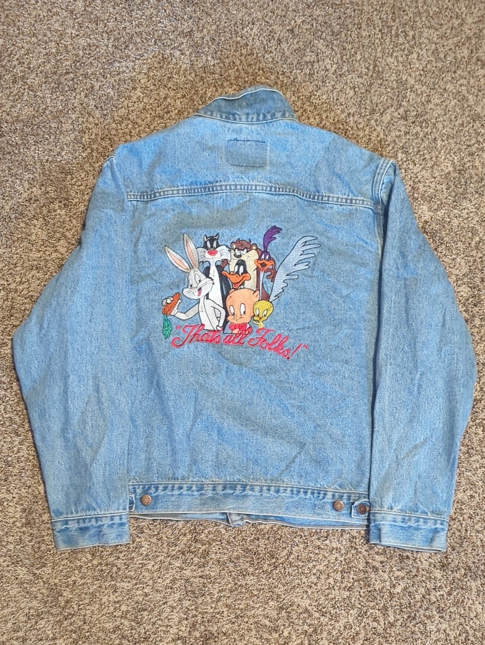 Vintage Looney Tunes Denim Jacket
